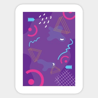 Abstract Composition 0.03 Sticker